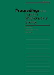 Proceedings of the London Mathematical Society Volume 88 - Issue 3 -