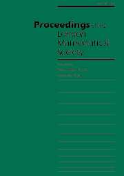 Proceedings of the London Mathematical Society Volume 89 - Issue 3 -