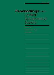 Proceedings of the London Mathematical Society Volume 91 - Issue 1 -