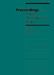 Proceedings of the London Mathematical Society Volume 92 - Issue 1 -