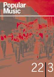 Popular Music Volume 22 - Issue 3 -
