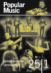 Popular Music Volume 25 - Issue 1 -