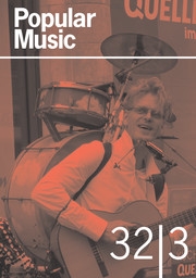 Popular Music Volume 32 - Issue 3 -