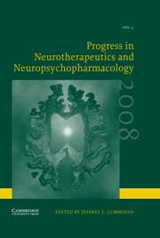Progress in Neurotherapeutics and Neuropsychopharmacology Volume 3 - Issue  -