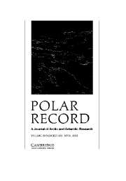 Polar Record Volume 39 - Issue 2 -