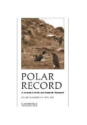 Polar Record Volume 40 - Issue 2 -