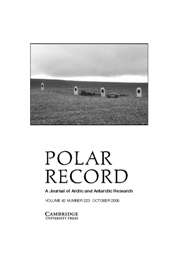 Polar Record Volume 42 - Issue 4 -