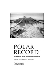 Polar Record Volume 43 - Issue 2 -