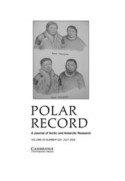 Polar Record Volume 45 - Issue 3 -