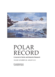 Polar Record Volume 46 - Issue 1 -