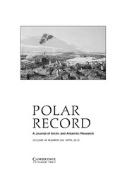 Polar Record Volume 49 - Issue 2 -