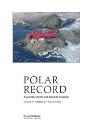 Polar Record Volume 51 - Issue 6 -