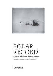 Polar Record Volume 53 - Issue 5 -