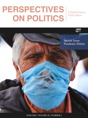 Perspectives on Politics Volume 20 - Issue 2 -  Special Issue: Pandemic Politics