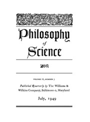 Philosophy of Science Volume 16 - Issue 3 -