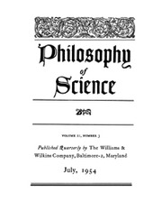 Philosophy of Science Volume 21 - Issue 3 -