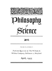 Philosophy of Science Volume 22 - Issue 2 -
