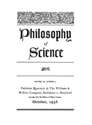 Philosophy of Science Volume 23 - Issue 4 -