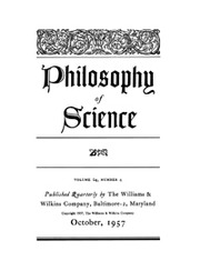 Philosophy of Science Volume 24 - Issue 4 -