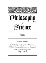 Philosophy of Science Volume 25 - Issue 3 -