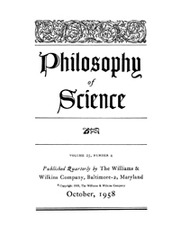 Philosophy of Science Volume 25 - Issue 4 -