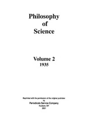 Philosophy of Science Volume 2 - Issue 1 -
