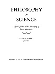 Philosophy of Science Volume 31 - Issue 3 -