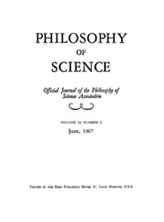 Philosophy of Science Volume 34 - Issue 2 -