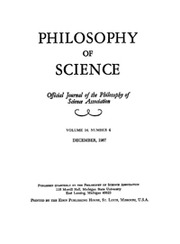 Philosophy of Science Volume 34 - Issue 4 -
