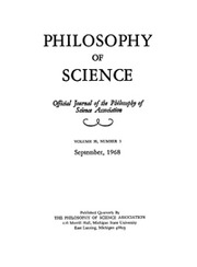 Philosophy of Science Volume 35 - Issue 3 -