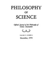 Philosophy of Science Volume 37 - Issue 4 -