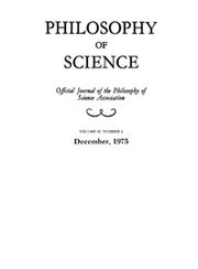 Philosophy of Science Volume 42 - Issue 4 -