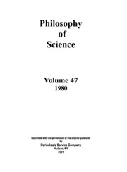 Philosophy of Science Volume 47 - Issue 1 -