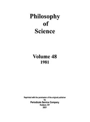 Philosophy of Science Volume 48 - Issue 1 -