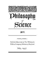 Philosophy of Science Volume 4 - Issue 3 -