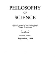 Philosophy of Science Volume 50 - Issue 3 -