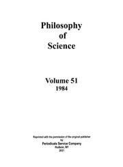 Philosophy of Science Volume 51 - Issue 1 -
