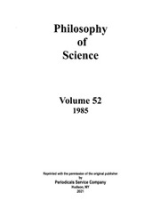 Philosophy of Science Volume 52 - Issue 1 -