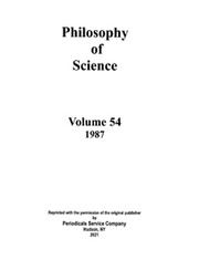 Philosophy of Science Volume 54 - Issue 1 -