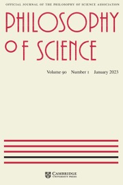 Philosophy of Science Volume 90 - Issue 1 -