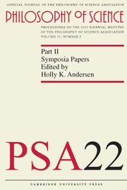 Philosophy of Science Volume 91 - Issue 5 -