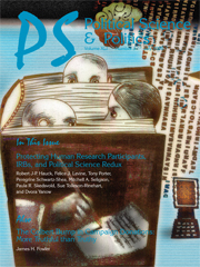 PS: Political Science & Politics Volume 41 - Issue 3 -