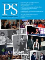 PS: Political Science & Politics Volume 48 - Issue 2 -