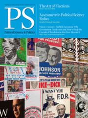 PS: Political Science & Politics: Volume 49 - Issue 1 | Cambridge Core