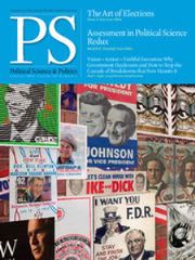 PS: Political Science & Politics Volume 49 - Issue 1 -