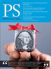 PS: Political Science & Politics Volume 49 - Issue 3 -