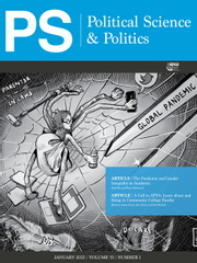 PS: Political Science & Politics: Volume 55 - Issue 1 | Cambridge Core