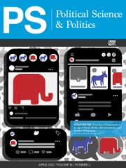 PS: Political Science & Politics Volume 56 - Issue 2 -
