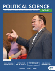 Political Science Today Volume 1 - Issue 3 -