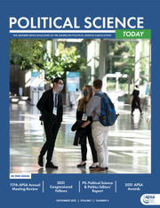 Political Science Today Volume 1 - Issue 4 -